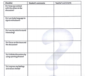 Bed aspekter skill discussion techniques